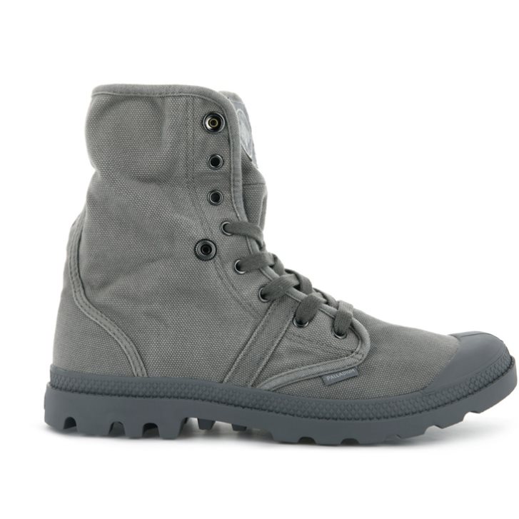 Palladium Pallabrousse Baggy Men's Boots Grey | UK K690-FQN